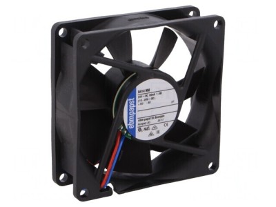 Ventilator axial 24VDC 80mm cu bilă foto
