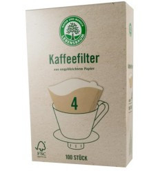 Filtre pentru Cafea Gr.4 Lebensbaum 100buc foto