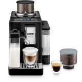 Espressor automat De&rsquo;Longhi Rivelia EXAM 440.55.B, 0132215472, 2 recipiente pentru boabe, Tehnologie Bean Adapt, carafa cu tehnologie LatteCrema Hot,