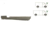 Prag fata FORD TRANSIT (VE6), 10.1985-01.1991, partea dreapta, inferior; metal galvanizat; sub usa fata,