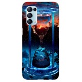 Husa compatibila cu Oppo A31 model The flow of time, Silicon, TPU, Viceversa, Transparent, Carcasa