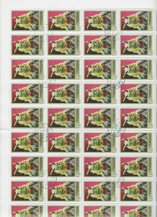 UNGARIA- 1973 SERIE DEPARAIATA IN COALA (COTA MI=15 EURO)