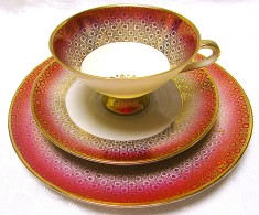 SET MIC DEJUN PORTELAN BAVARIA AURIT MASIV CEASCA CAFEA CU FARFURII