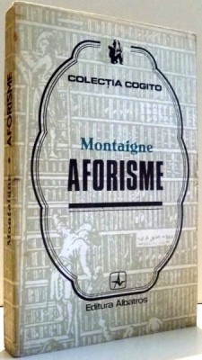 AFORISME de MONTAIGNE , 1977 foto