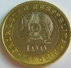 Moneda exotica bimetal 100 TENGE - KAZAHSTAN, anul 2020 *cod 1367 = Beren Myltyq, Asia