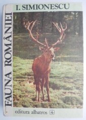 Fauna Romaniei &ndash; I. Simionescu (coperta uzata)