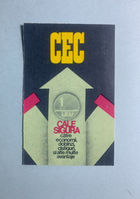 Calendar 1986 CEC foto