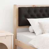 vidaXL Tăblie cap Altele Maro și negru 90 cm Lemn masiv de pin 879031