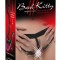 Chiloti negri &ndash; cu cleme reglabile pentru labii Pearl String with Silicone
