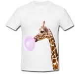 Cumpara ieftin Tricou &quot; Bubblegum giraffe &quot;