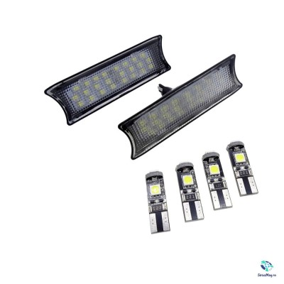 Set 6 Lampi Led Iluminare Interior Canbus pentru BMW E90 foto