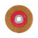 Perie circulara din sarma otel alamita Raider, 150 mm, alezaj 6 mm