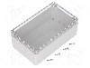 Carcasa policarbonat, 120mmx200mmx75mm, IP65, GAINTA - G269C