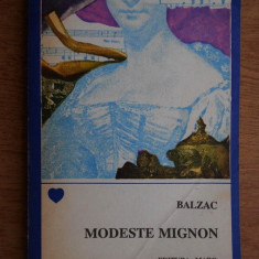 Balzac - Modeste Mignon