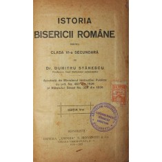 ISTORIA BISERICII ROMANE PENTRU CLASA VI - A SECUNDARA