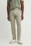 Sisley pantaloni barbati, culoarea negru, mulata, 4AIHSF021