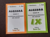 ALGEBRA CLASA A IX A SI A X A REZOLVAREA PROBLEMELOR DIN MANUAL C NASTASESCU C NITA 2 VOLUME