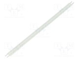 Conector cablu jumper flexibil TE Connectivity Flexstrip 2 pini 2,54mm drepte 101,6mm