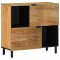 vidaXL Bufetă maro 80x33x75 cm lemn masiv de mango 4017747