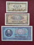 Romania, lot 3 bancnote 1966: 1+5+100 lei, circulate, stari bune