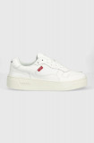 Levi&#039;s sneakers din piele Glide S culoarea alb, D7522.0001