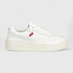 Levi's sneakers din piele Glide S culoarea alb, D7522.0001