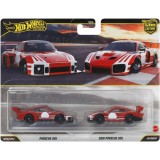 Set 2 masini metalice, Hot Wheels, Car Culture, Porsche 935 &amp; 2018 Porsche 935, JHW51