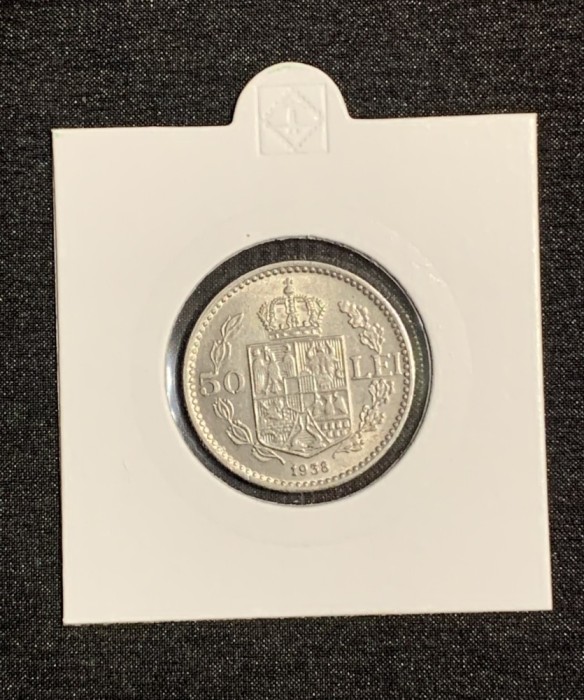 Moneda 50 lei 1938