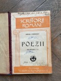 Mihai Eminescu Poezii (1928, editia Adamescu)