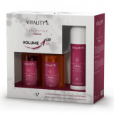 Set de par pentru volum Vitality&#039;s Care&amp;Style Volume Up 3 x 250ml