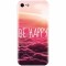 Husa silicon pentru Apple Iphone 6 Plus, Be Happy Puffy Clouds