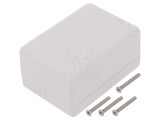Carcasă universală ABS gri IP65 56mm x 81mm x 40mm 1594