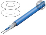 Cablu coaxial Twinax 2x20AWG cu PVC albastru, 152m