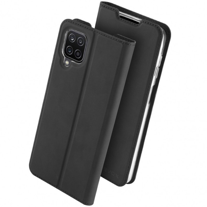 Husa Poliuretan - TPU Nevox VARIO SERIES pentru Samsung Galaxy A12 A125, Neagra