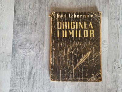 Originea lumilor de Paul Laberenne foto