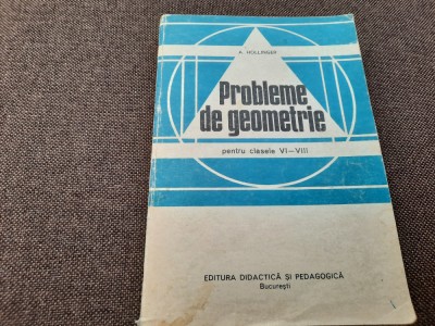 Probleme de geometrie A.Hollinger-RF22/3 foto
