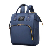 Rucsac multifunctional Edman tip geanta umar, pentru mamici, bebe si copii, Albastru