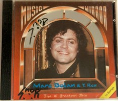 Marc Bolan &amp; T. Rex &lrm;&ndash; The 16 Greatest Hits NM / NM cd rock glam Music Mirror Elvetia 1993