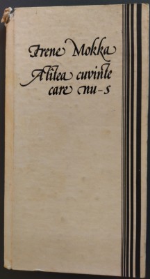 IRENE MOKKA - ATATEA CUVINTE CARE NU-S (VERSURI, 1987) [trad. ADRIANA ROTARU] foto