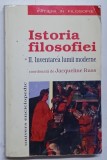 ISTORIA FILOSOFIEI , VOL II , INVENTAREA LUMII MODERNE de JACQUELINE RUSS 2000 , * MINIMA UZURA