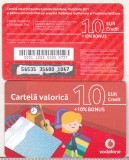 bnk card Romania - Vodafone - reincarcare 610+10% - RO-VOD-REF-0020C