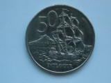 50 CENTS 1973 NOUA ZEELANDA