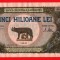 Romania - 5000000 lei 1947 (5 milioane lei 1947), stare XF+ / aUNC