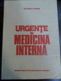 Urgente In Medicina Interna - Gheorghe Mogos ,547270, Didactica Si Pedagogica