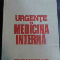 Urgente In Medicina Interna - Gheorghe Mogos ,547270