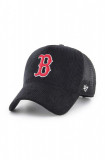 47brand sapca MLB Boston Red Sox culoarea negru, cu imprimeu, 47 Brand