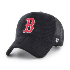 47brand sapca MLB Boston Red Sox culoarea negru, cu imprimeu