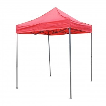 Cort tip pavilion rosu 2mx2m, inaltime reglabila, pliabil Breckner Germany