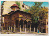 Bnk cp Bucuresti - Biserica Stavropoleos - uzata - Kruger 1134/8, Circulata, Printata
