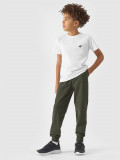 Pantaloni jogger de trening pentru băieți - negri, 4F Sportswear